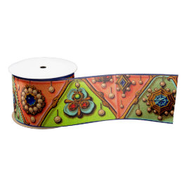 Lazo De Raso Impresión de joyas renacentistas