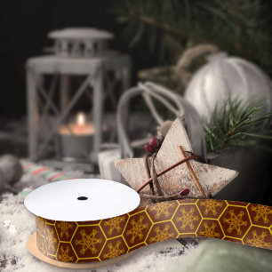 Lazo De Raso Impresión en tonos cálidos