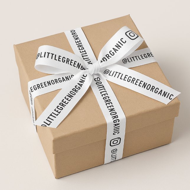 Lazo De Raso Instagram Ribbon | Su nombre de Instagram 1.5" 2 a (Subido por el creador)