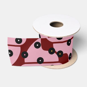 Lazo De Raso Irresistible Crema De Hielo Rocia Berry Ribbon