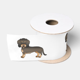 Lazo De Raso Jabalí Dachshund de Pelo Duro Perros de Dibujos An
