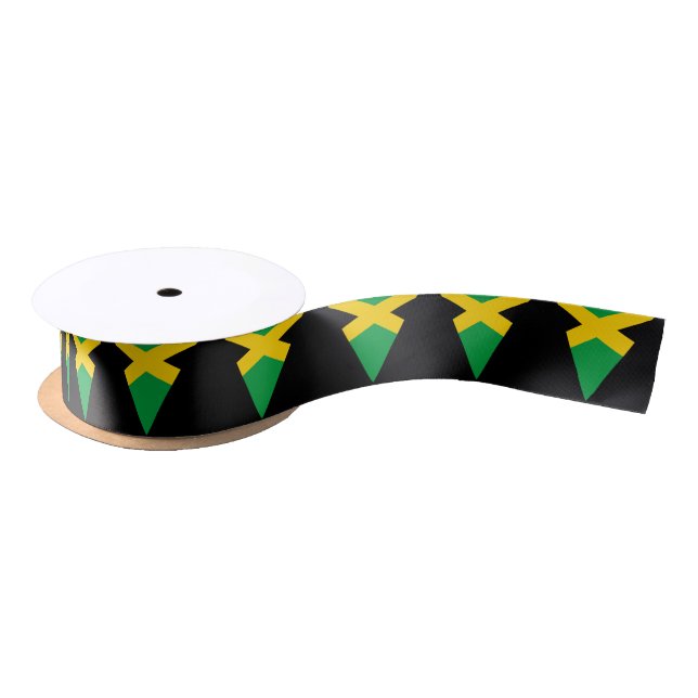 Lazo De Raso Jamaican Triangle Flags Cake (Carrete)