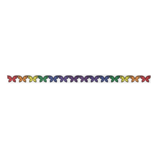 Lazo De Raso Jewel Butterflies (Anverso)