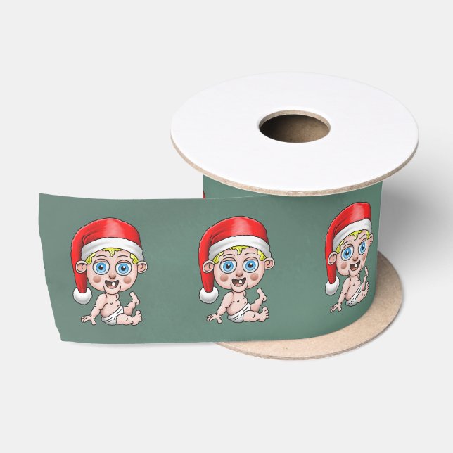 Lazo De Raso Joven Santa Claus (Carrete)