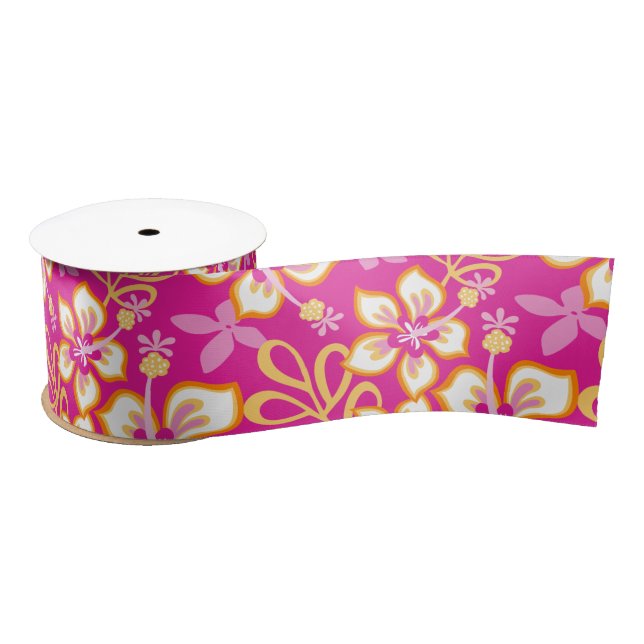 LAZO DE RASO JUNGLE SURF (COMBO PINCO) SATIN RIBBON (Carrete)