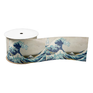 Lazo De Raso Katsushika Hokusai - La gran ola de Kanagawa