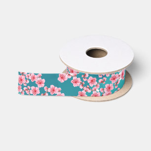 Lazo De Raso kawaii pink cherry blossoms