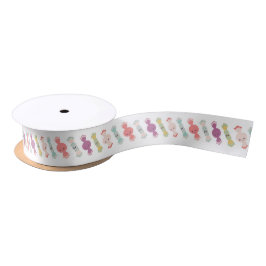 Lazo De Raso Kawaii Smiling Candy Ribbon