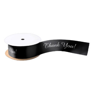 Lazo De Raso La MODA RIBBON_ " le agradece!" TEXTO BLANCO EN