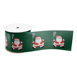 Lazo De Raso Lacrosse Navidades Satin Ribbon