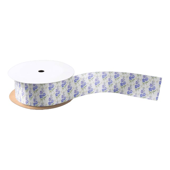 Lazo De Raso Larkspur Ribbon (Carrete)