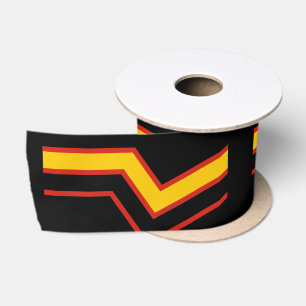 Lazo De Raso Las flechas de la bandera del orgullo de goma de S