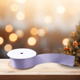 Lazo De Raso Lavanda de color azul trenzado