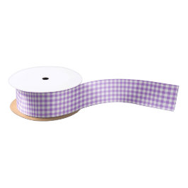 Lazo De Raso Lavender Gingham