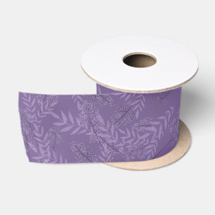 Lazo De Raso Lavender Purple Boda Botánico