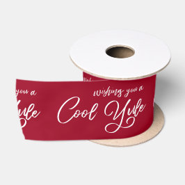 Lazo De Raso Le Deseo Un Guay Yule White Script Burgundy