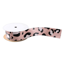 Lazo De Raso Leopard Print, Leopard Spots, Pink Leopard