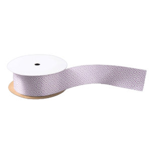 Lazo De Raso Lilac Purple Greek Key