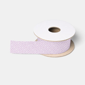 Lazo De Raso Lilac Purple Greek Key