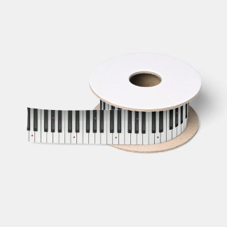 Lazo De Raso Llaves del piano con las mariquitas