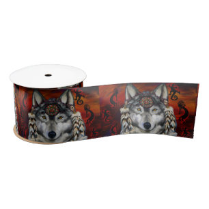 LAZO DE RASO LOBO GRIS
