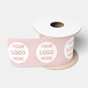 Lazo De Raso Logo personalizado moderno rosa