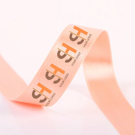 Lazo De Raso Logotipo de empresa personalizado regalo de empres
