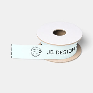 Lazo De Raso Logotipo Nombre personalizado Etiquetas de ropa de