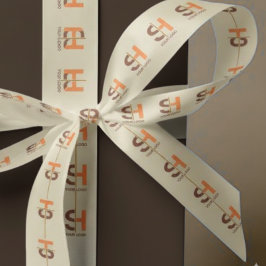 Lazo De Raso logotipo personalizado de la empresa regalos empre