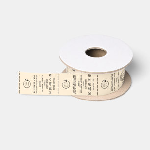 Lazo De Raso Logotipo Personalizado de Ropa Etiquetas Pequeña E