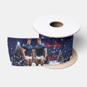 Lazo De Raso Los árboles de Navidad brillantes de SlipperyJoe d