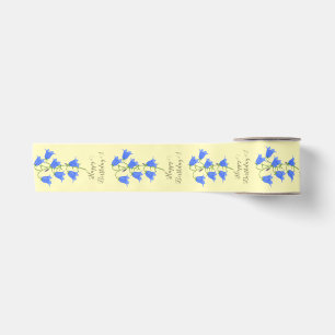 Lazo De Raso Lovely Bluebells Pale Yellow