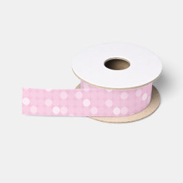 Lazo De Raso Lunar rosado Baby Shower de la MOD