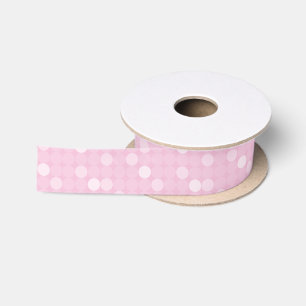 Lazo De Raso Lunar rosado Baby Shower de la MOD