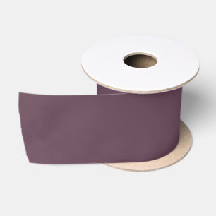 Lazo De Raso macizo de berenjena minimalista púrpura liso elega