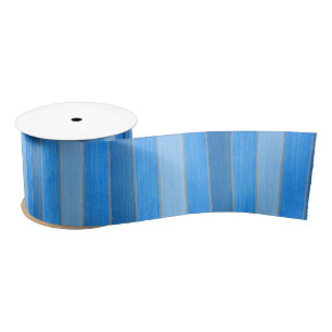 Lazo De Raso Madera náutica pintada de azul