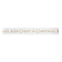 Mantenga a Cristo Christmas® 3" de par en par