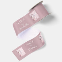 Marcas de Salón de Uñas Rosado Suave Negocio de Be