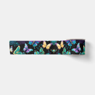 Lazo De Raso Mariposas de colores