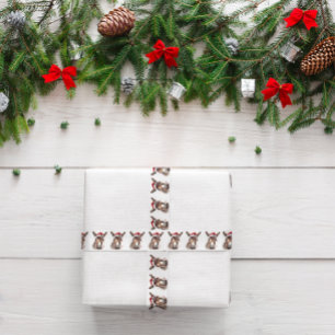 Lazo De Raso Merry Little Navidad Donkey