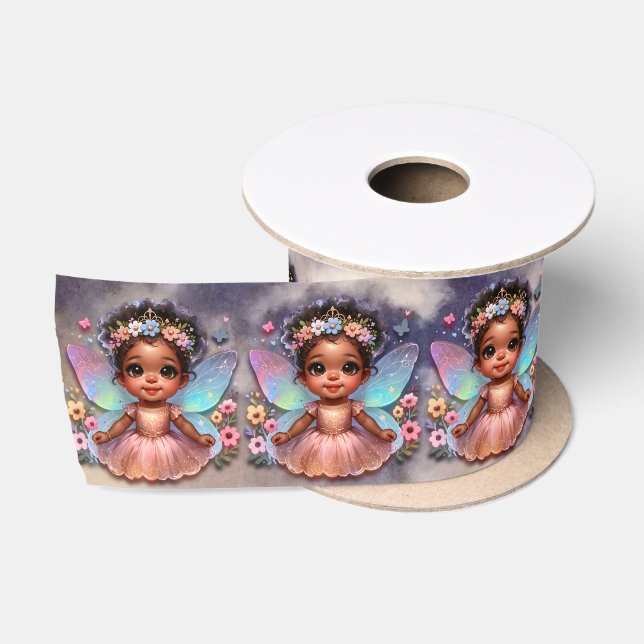 Lazo De Raso Mi princesa hada con alas (Carrete)