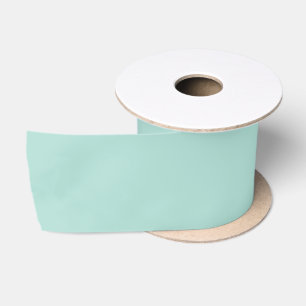 Lazo De Raso Minimalista verde menta aguamarina sólido plano mo
