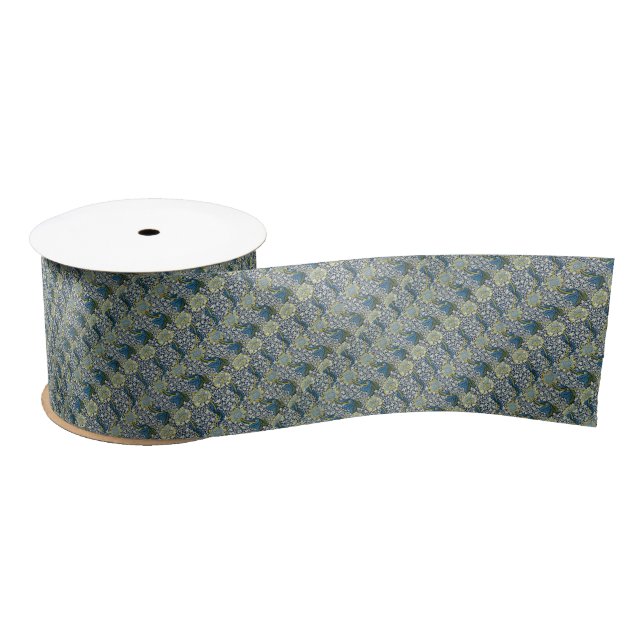 Lazo De Raso Modelo de William Morris Kennet (azul) (Carrete)