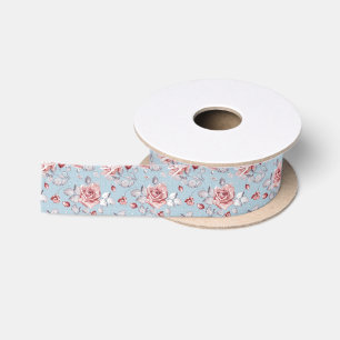 Lazo De Raso Modelo del papel pintado de la elegancia de los