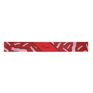 Lazo De Raso Modelo rojo conocido personalizado del tocino