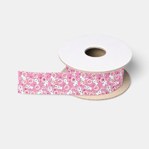 Lazo De Raso modelo rosado del kawaii