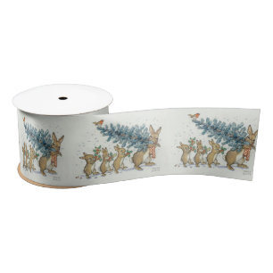 Lazo De Raso Molly Brett Bunnies Robin Christmas Tree Holly