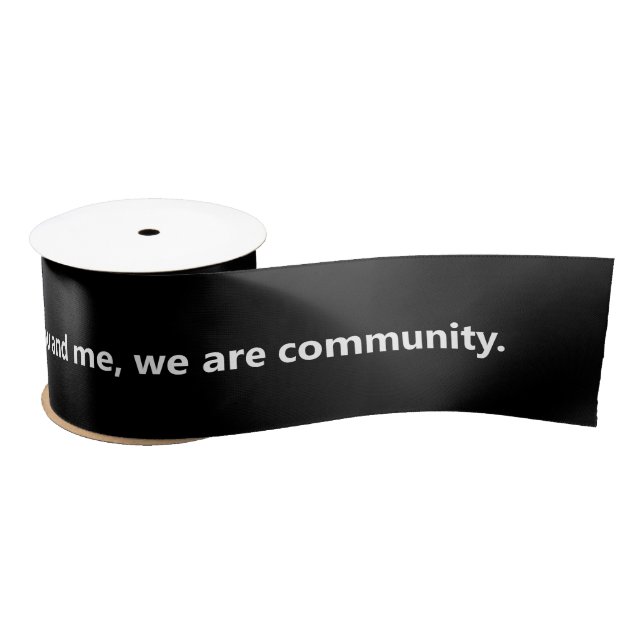 Lazo De Raso MTW "We are community" (Carrete)