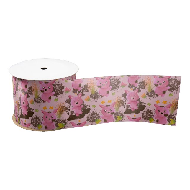 Lazo De Raso Mud Bath Piggy (Carrete)