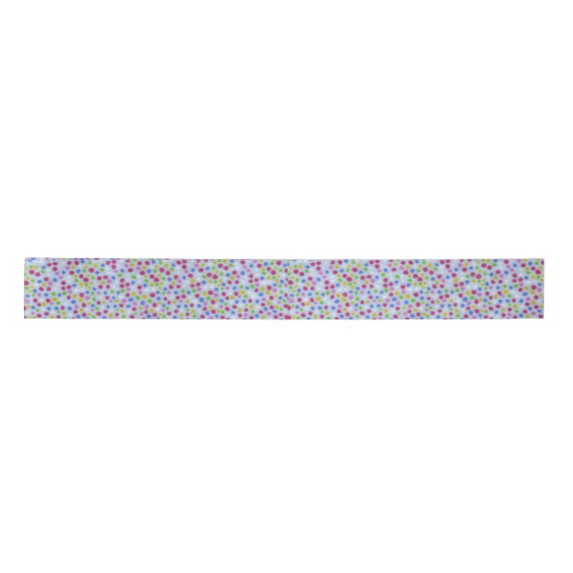 LAZO DE RASO MULTI COLOR POLKA DOT RIBBON (Anverso)